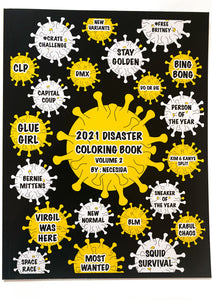 2021 Disaster Coloring Book: Volume 2